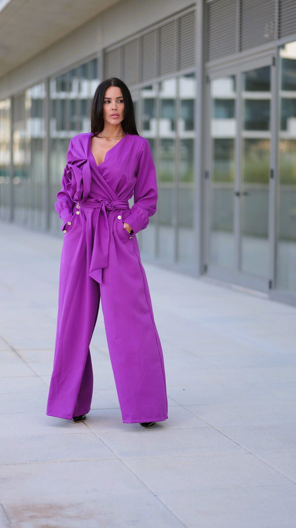 Jumpsuite Glam London Purple