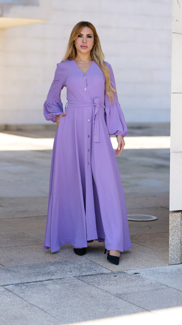 Vestido Elegance Purple